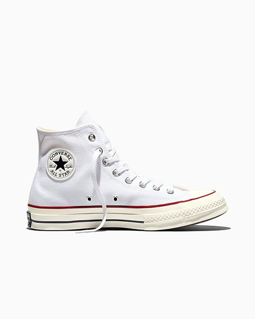 幅広 CT70 ワイド ホワイト ハイカット A09556C