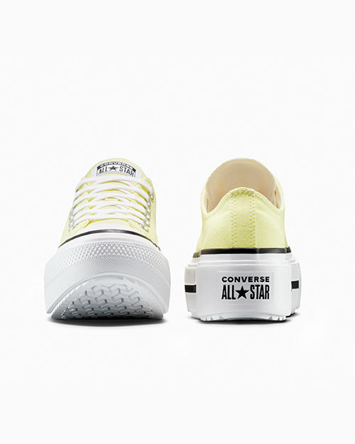 美品！コンバース チャックテイラー オールスター オックス レモン CHUCK TAYLOR LEATHER OX / チャックテイラー レザー OX (イエロー