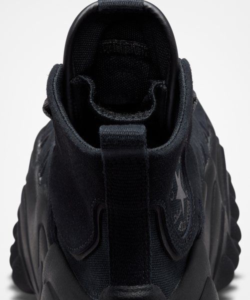 コンバース 厚底 ランスターモーション BLACK ハイカット 172065C